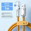 120W Fast Charge Usb Type C Cable 180  Degree  Rotation Elbow Cable For Game Phone Charger Usb Type C Cable