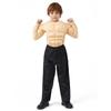 Muscle Man Cosplay T-Shirt with Fake Abs for Adults and Kids