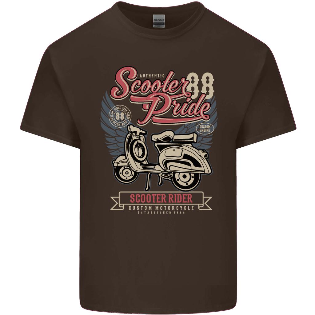 Scooter Pride 88 Motorbike Motorcycle Unisexs Light Cotton TShirt