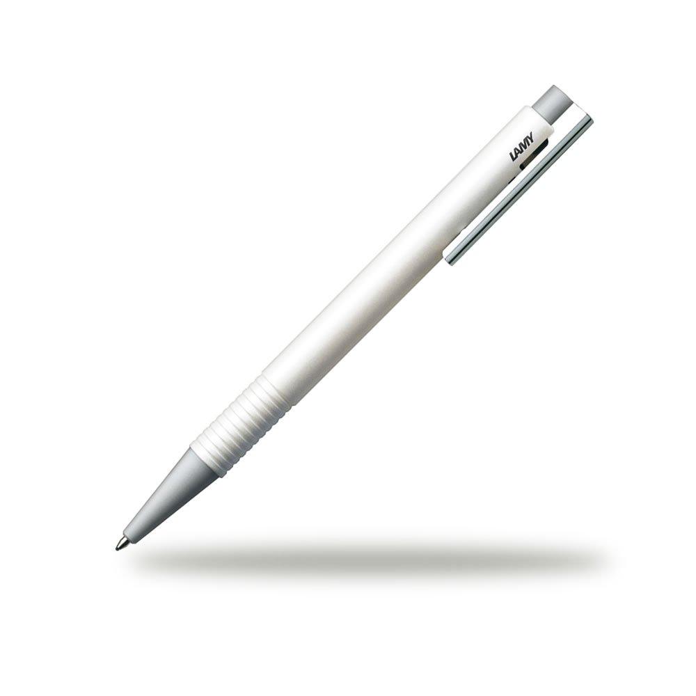 

LAMY Ballpoint Officially Imported Pen, Oil-Based, Logo, Plastic, White, L204M-WT, белый