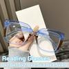 Fashionable Oversized Blue Light Blocking Presbyopia Glasses for Women High-definition Comfortable Anti-fatigue Reading Glasses