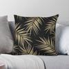 Palmenblätter Cali Finesse Quadratisches Kissenbezug Polyester Leinen Samt Kreative Dekoration Wurfkissenbezug Sofasitzkissenbezug
