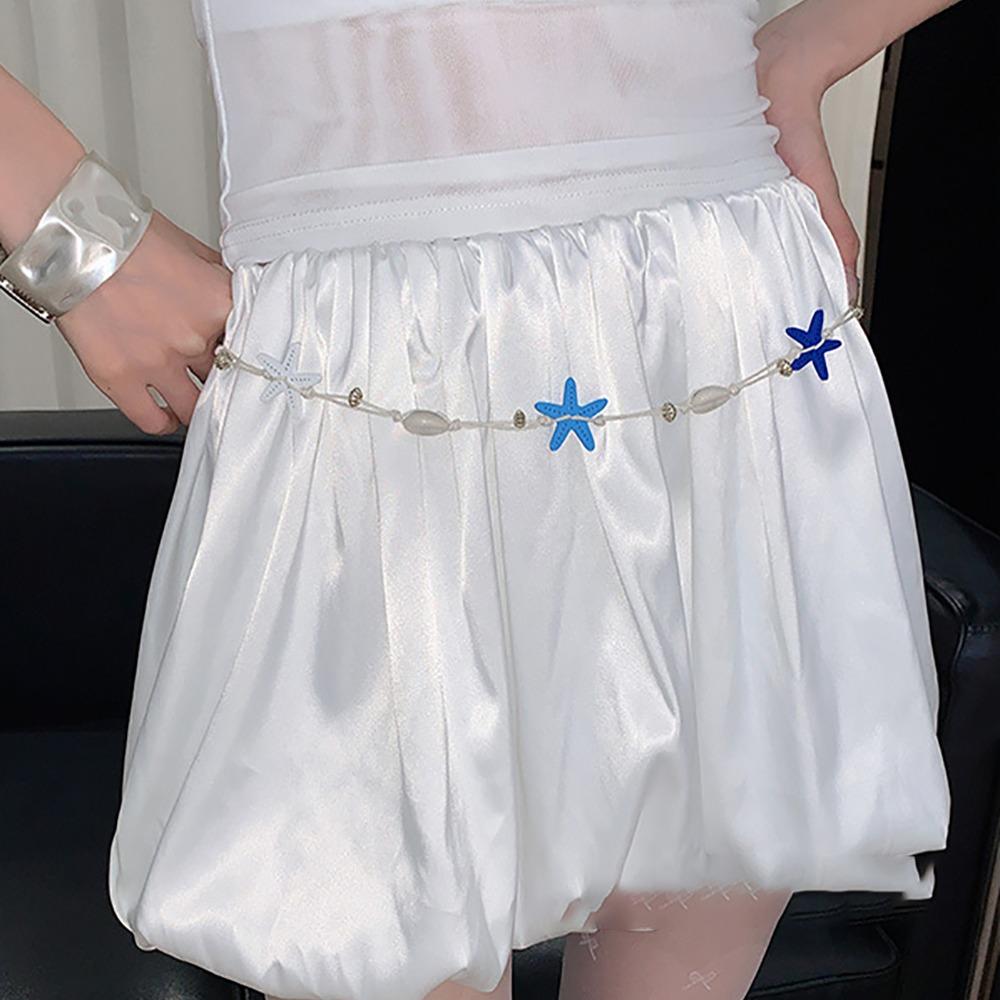 Schmetterling Quaste Taillenkette Legierung Blume Böhmischer Gürtel Trendiger Böhmischer Gürtel Kleiderdekoration