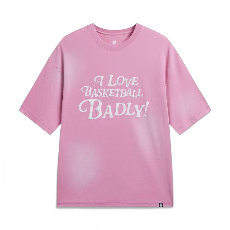 

Li-Ning Men s Counterflow Ice-Feel Loose Fit Short Sleeve T-Shirt M