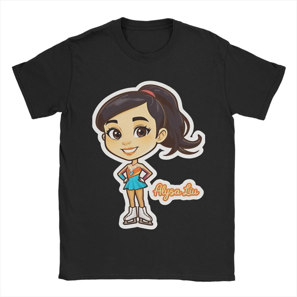 I Heart Alysa Liu TShirt Unisex Funny 100 Cotton Tees Crew Neck Short Sleeve T Shirts Plus Size Tops