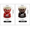 Keramická jahodová čokoládová fondue sada ovocné máslo tavená směs sýrové nástroje porcelán DIY fondue porce pro zmrzlinu svačinu