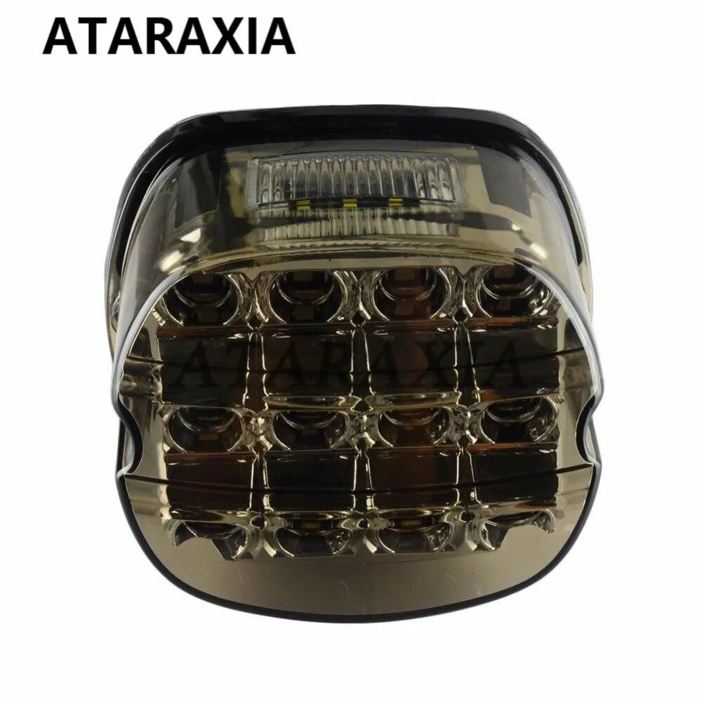 Bike Tail Light Motorcycle Lens Turn Signal Bezels Indicator Lens Trim For Harley Street Glide Road Glide Fatboy Sportster Dyna