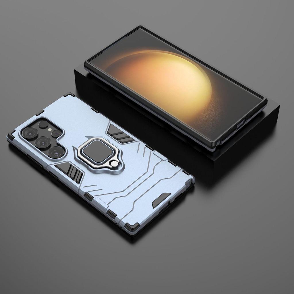 Black Panther SAM S24Ultra Drop-Proof Case, Samsung S24FE Bracket, Full Coverage Protective Case