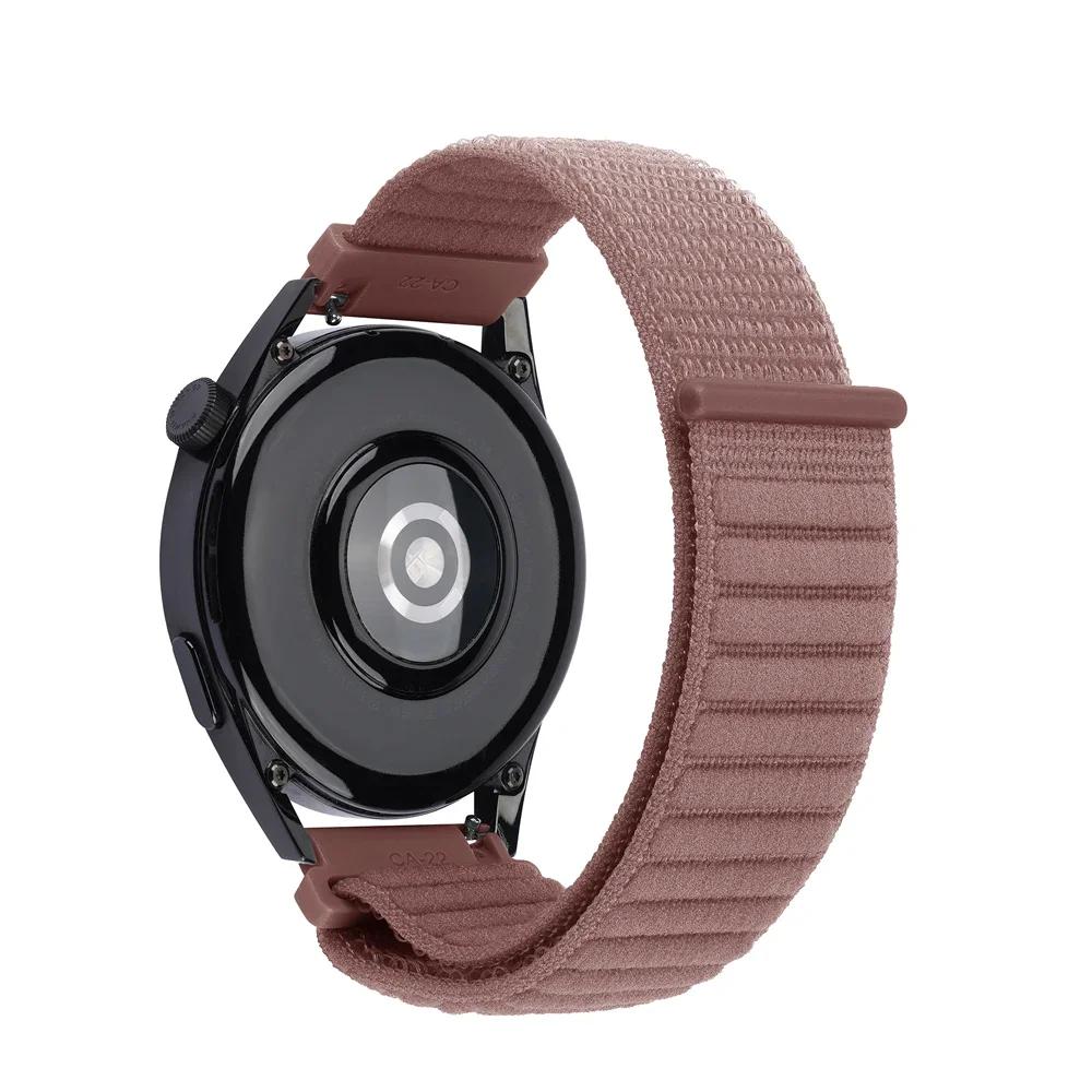 22mm Velcro Strap for For Redmi Watch 5 Active/Lite Nylon Loop Band Xiaomi Watch S4/S3/S2 46mm/S1 Pro/color 2 Braided Bracelets