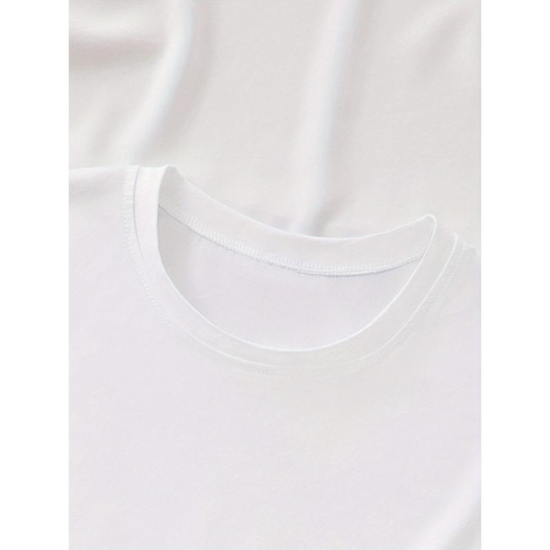 Women's Casual Short Sleeve Crew Neck T-Shirt - Pink Heart & Checkered Print Graphic Tee, Light Grey Relaxed Fit