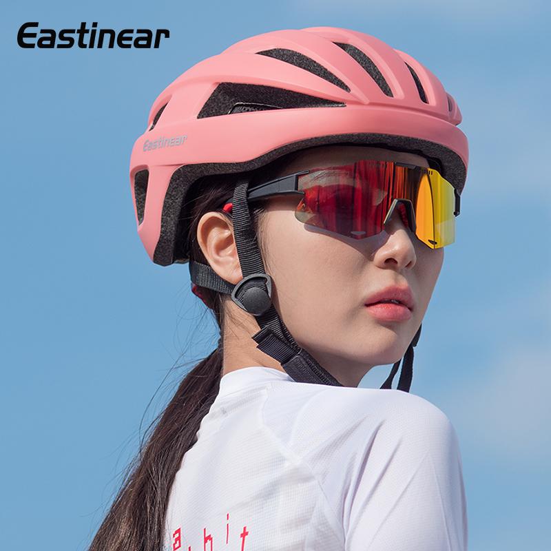 Eastinear Bicycle Helmet Ultralight Ventilation and Breathable Highway Mountain Adult Men and Women Riding Safety Helmets