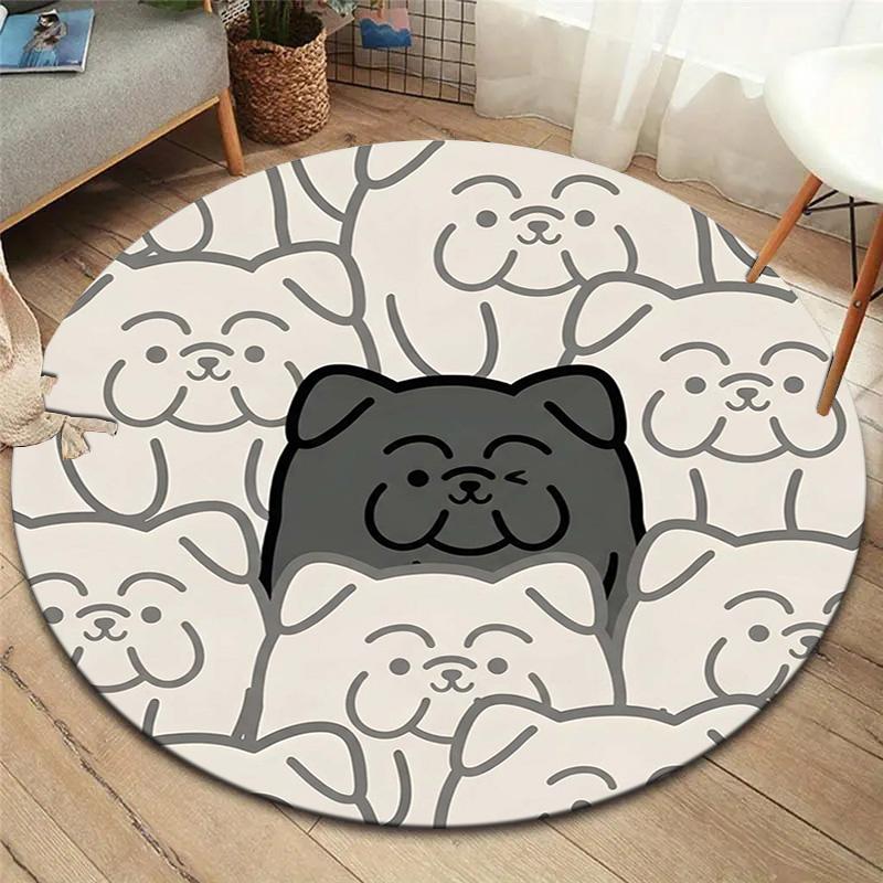 

1Pc Bulldog Print Flannel Blanket, High quality Comfortable for All Seasons, Home Decor, Warmth and Comfort, Perfect for Christmas Gifts 80cmx80cm