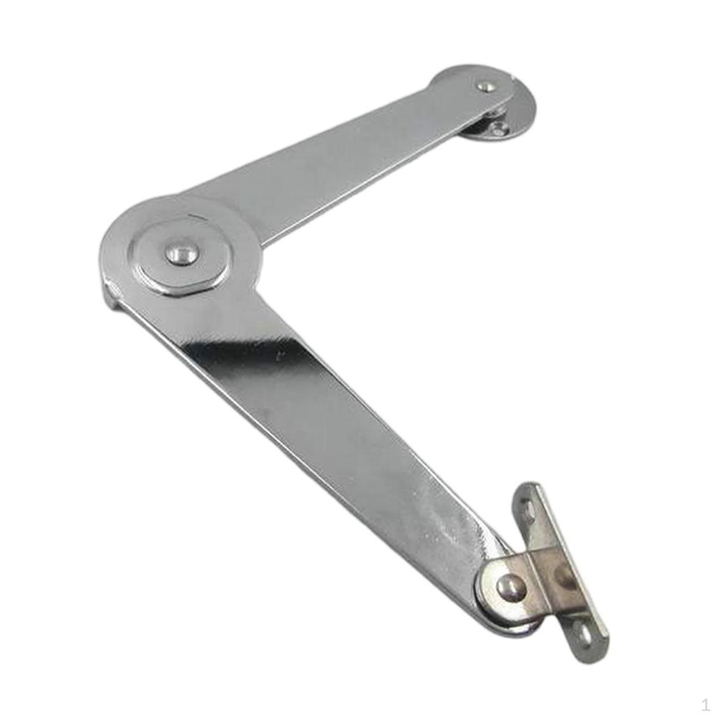 Sammenleggbart lokkstøttehengselskap Metall Bærbar Sammenleggbar Brakett for Møbler