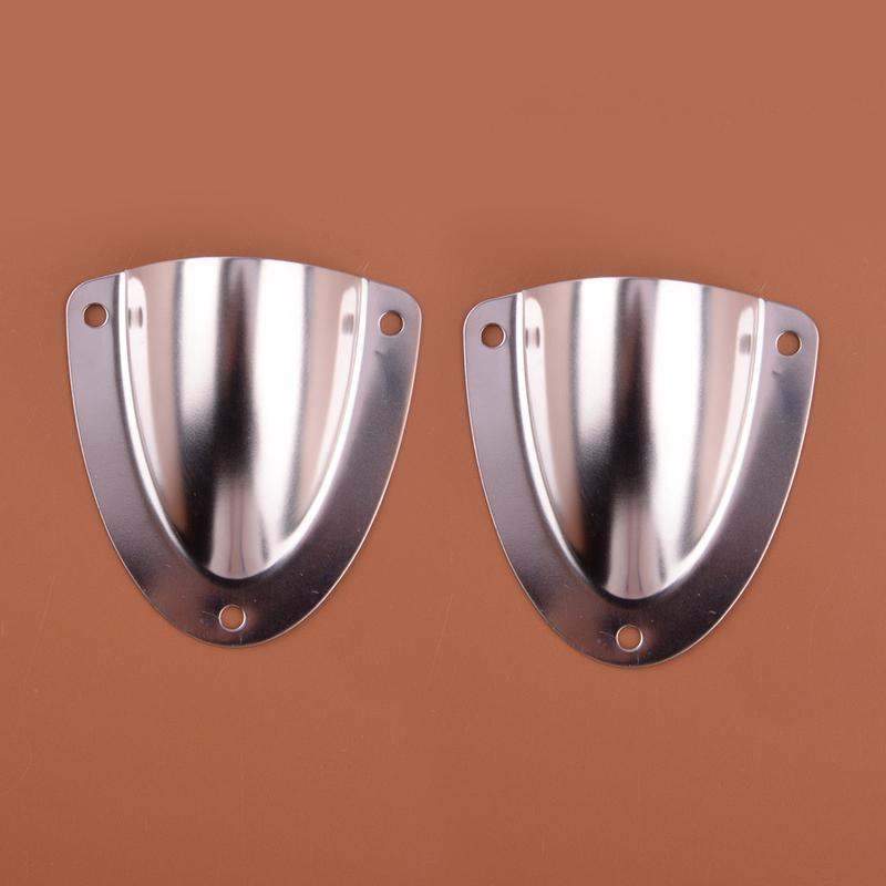 

2Pcs Silver Stainless Steel Marine Boat Yacht Wire Cable Vent Cover Air Outlet Protective Cap