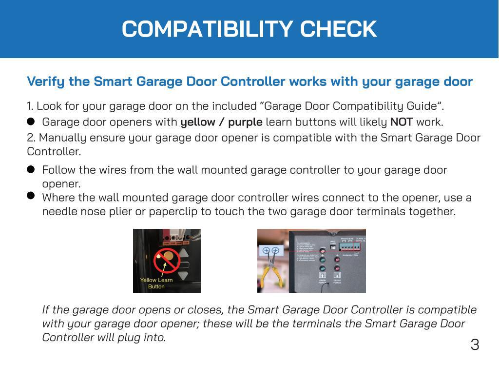 Graffiti WiFi Garage Door Opener with Mobile Remote and Alexa Voice Control