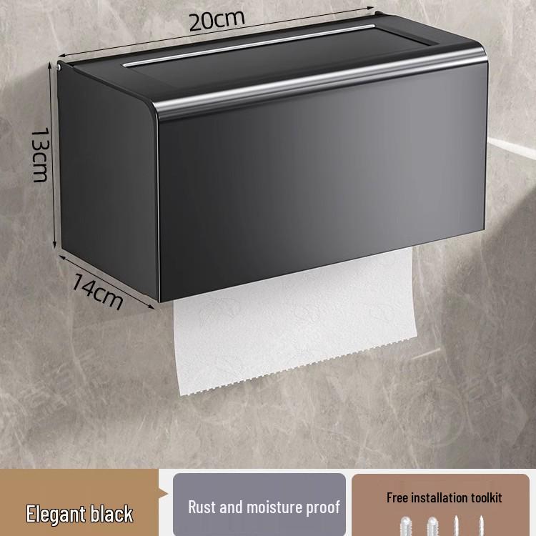 Suport de hârtie igienică și raft de depozitare a șervețelelor pentru baie