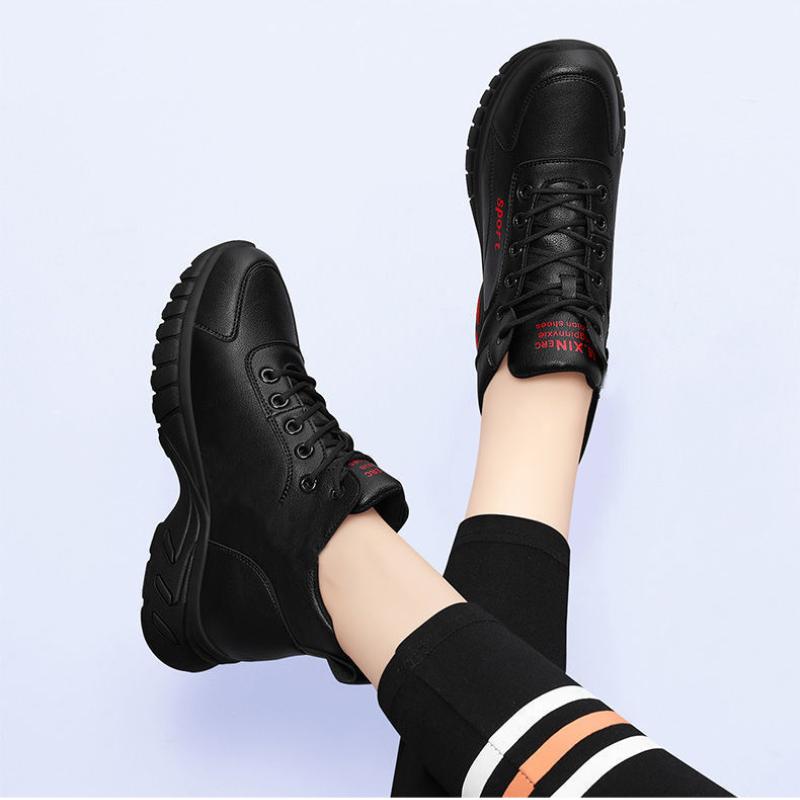 Trendy Casual Shoes 2024 Autumn and Winter Soft Sole Sports Shoes Comfortable Flat Sole Vulcanized Running Shoes Zapatos Mujer