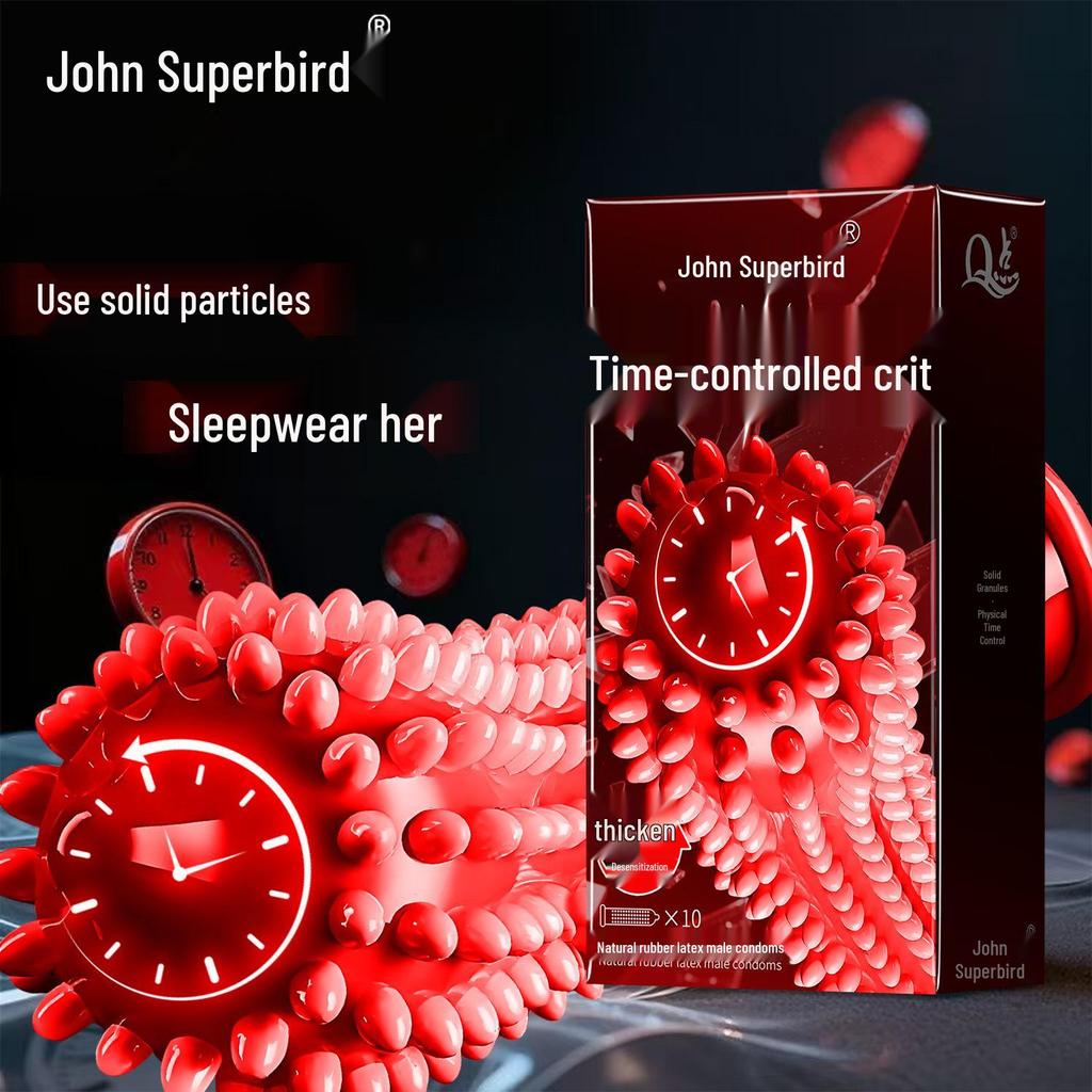 Desensitizing Large Particle Condoms for Enhanced Stimulation and Instant Climax - Erotic Set for Women