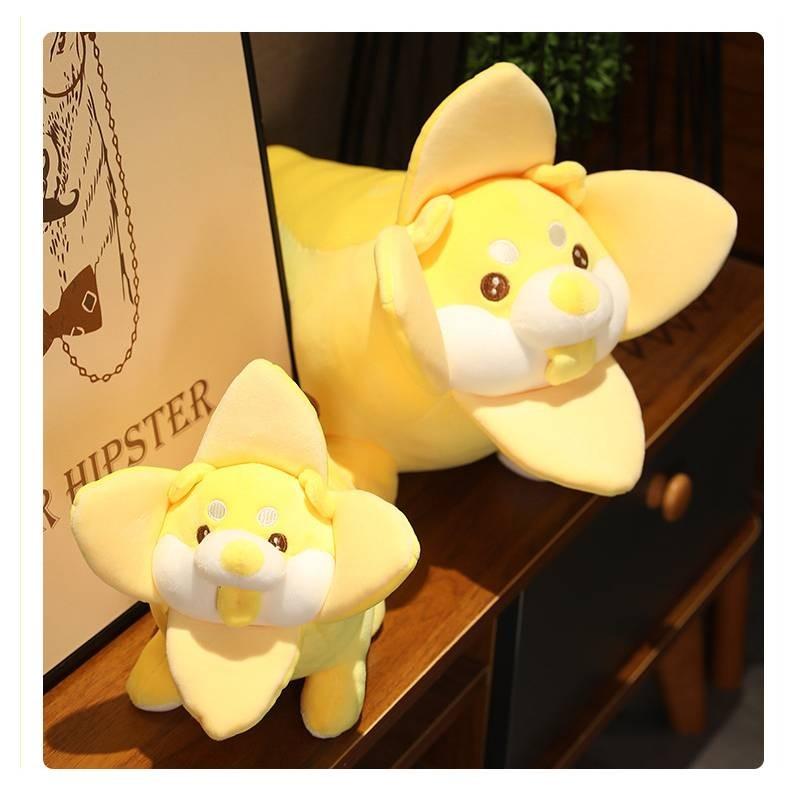 Banana Creative Dog Plush Cute Doll Multifunctional Cuddly Pillow Cushion And