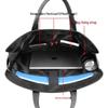 Waterproof Oxford Briefcase: Men's Handheld Bag for Documents, Laptop, Business, Lawyer, Meetings, with Zipper