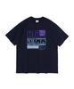 CARGOBROS FOR WOMAN First Picnic Typography Short Sleeve T-Shirt (Navy)