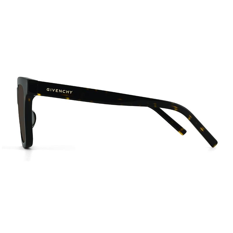 Givenchy Stylish Black Frame Square Sunglasses With UV Protection Compatible With Zeiss Lenses Unisex Sunglasses GV40018F