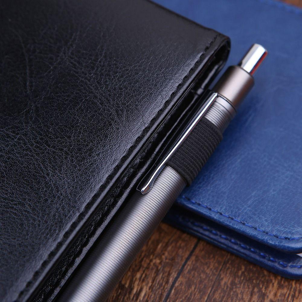 Diary Memo Pads Small Leather Cover A7 Notebook Business Memos Pocket Planner Mini Notepad