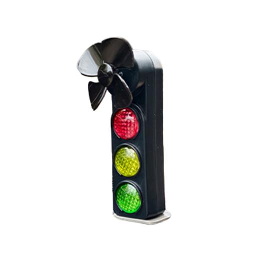 Motorcycle Traffic Light Car Ornaments Cool Novel Turn Signal Indicator Lights Motorcycle Decoration with Red Yellow Green Lights