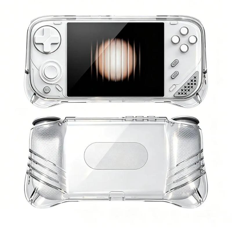 Transparent TPU Protective Case For MiniLoong Pocket 1 Handheld Game Console Ergonomic Grip Shell Protector Game Accessories