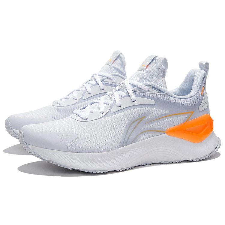 Li Ning YueYing Element Cushioning Slip Resistant Abrasion Resistant Low Top Running Shoes Men's Blue ARHS009-2
