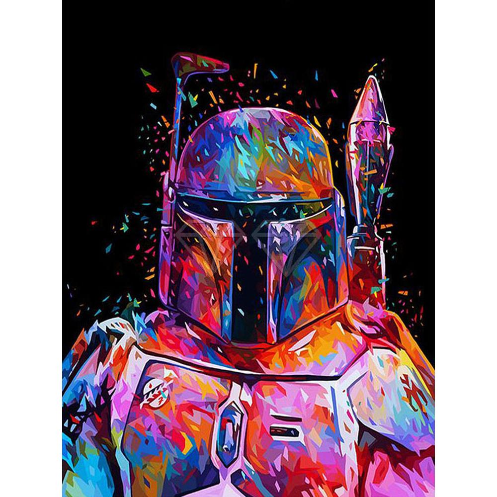 5D DIY Diamond Painting Set Disney Toy Story Star Wars Home Decor Full Round Diamond Embroidery Cross Stitch Mosaic Paint