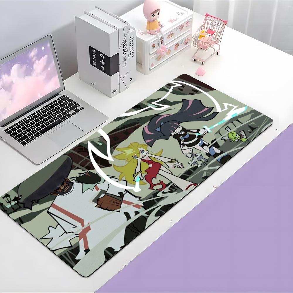 Funny Anime PPanty Stocking With Garterbelt Mouse Pad Large Gaming Mousepad With Thick Stitched Edge NonSlip Desk Mat