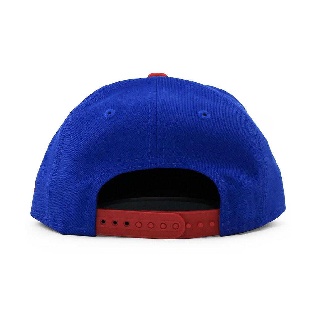 [New Era] Kids 9FIFTY Snapback Cap [YOUTH NBA BASIC SNAPBACK CAP] Kids KIDS Youth 950 Hat Baseball Cap (Philadelphia 76ERS (BlueRed)) [Used]