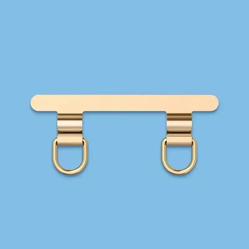 Xiaomi Cordón para Teléfono Móvil de Acero Inoxidable Junta Clips para Colgar Cordón de Metal Ultra Fino Parche de Correa para Teléfono Móvil Clip de Tarjeta de Reemplazo