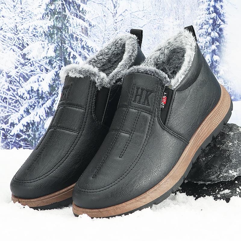Cotton shoes in winter men's shoes cloth shoes men's piled thickened warm shoes men's