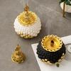 Ceramics Spherulite Aroma Burner Incense Burner Aromatherapy Middle East Inspired Yoga Garden Camping Decorations for Home