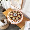 45cm Round Yoga Circle Mat Tatami Futon Meditation Cushion Cover Morocco Style Pillowcase Balcony Window Chair Cushion Unfilled