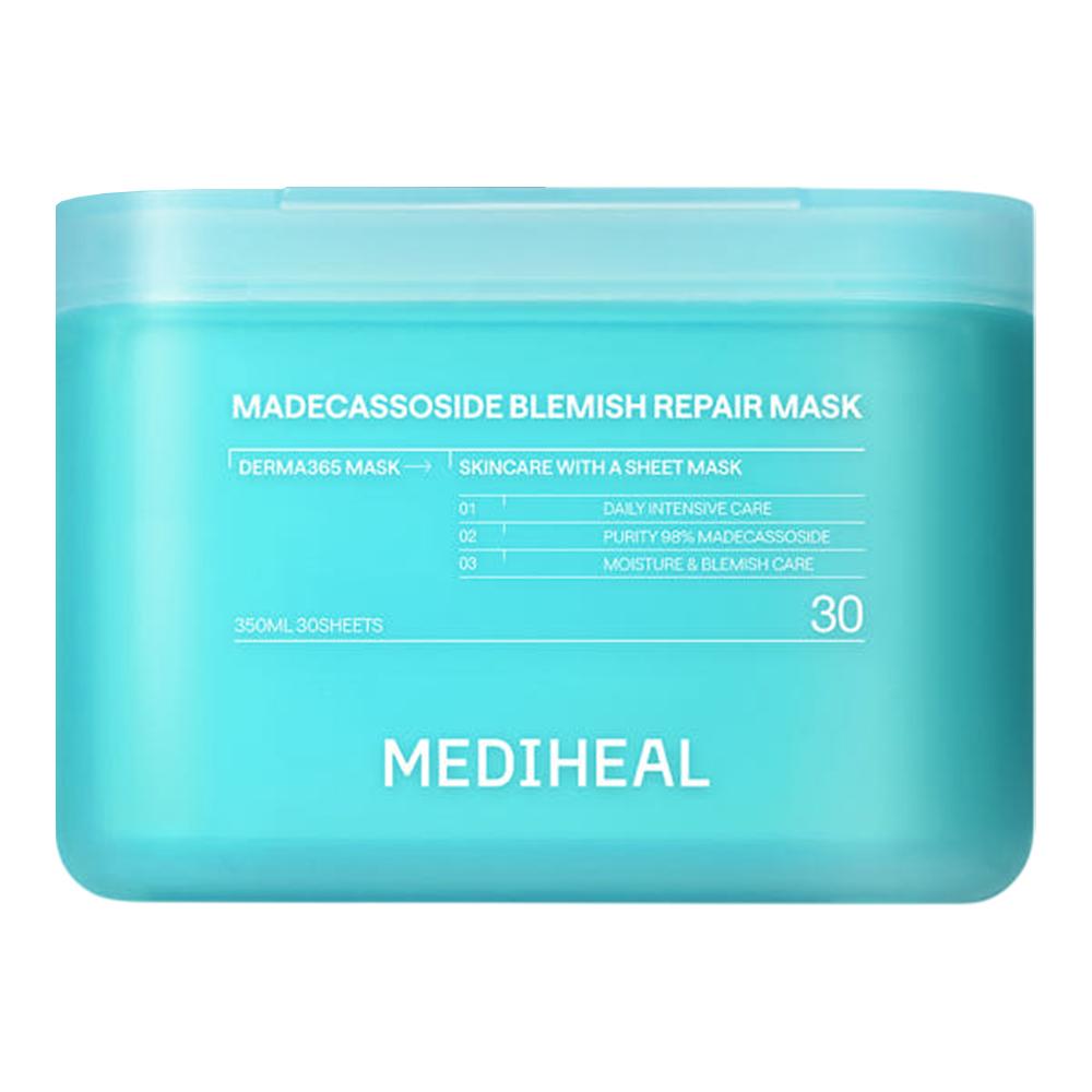 Mediheal Derma 365 Маска для восстановления кожи с мадекассосидом 350 мл 30 шт.