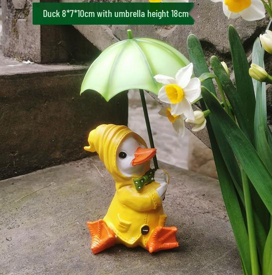 Outdoor Garden Duck Ornaments for Yard, Villa, Courtyard, Balcony, and Landscaping Decor