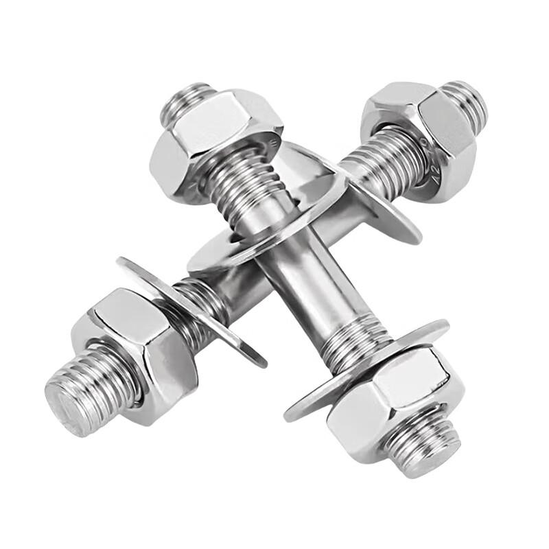 304 Stainless Steel Double Head Wall Screw & Nut Set