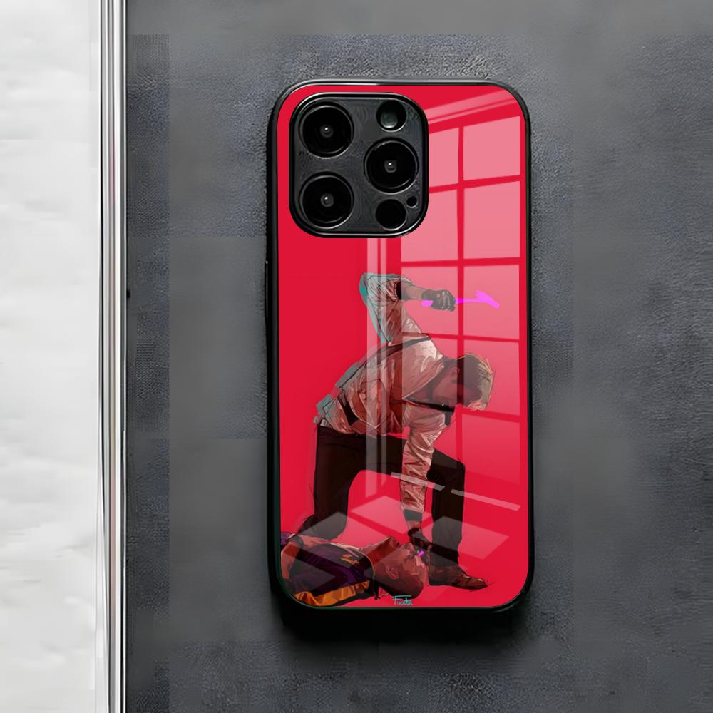 

Movie Ryan Gosling Phone Case For IPhone 17 Air 16 E Pro Max 15 14 13 Mini 12 Pro 11 Max Plus Black Glass Cover iPhone 16e
