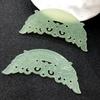 Qin Han Style Phoenix Pattern Imitation Jade Pendant - High Quality Hollow Plastic Material for DIY Headdress