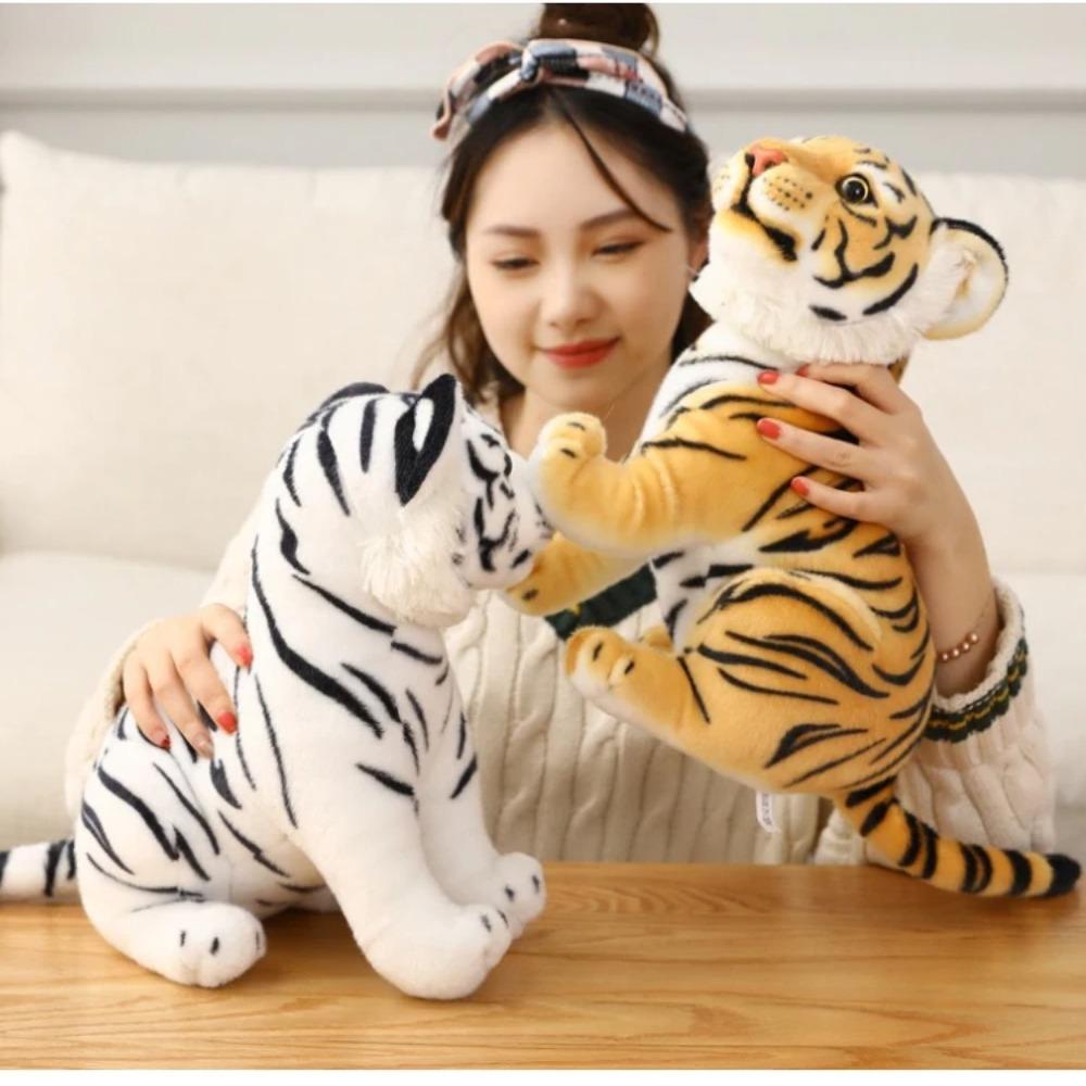

Тигр Моделирование Тигр Мягкая игрушка Куклы Дикое животное Тигр Плюшевая кукла Детский подарок
