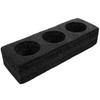 Portable 3-Hole Beverage Cup Holder Coffee Drink Carrier Tray Suitable for Cold Drinks Hot Summer Winter Use Drink Carrier Tray