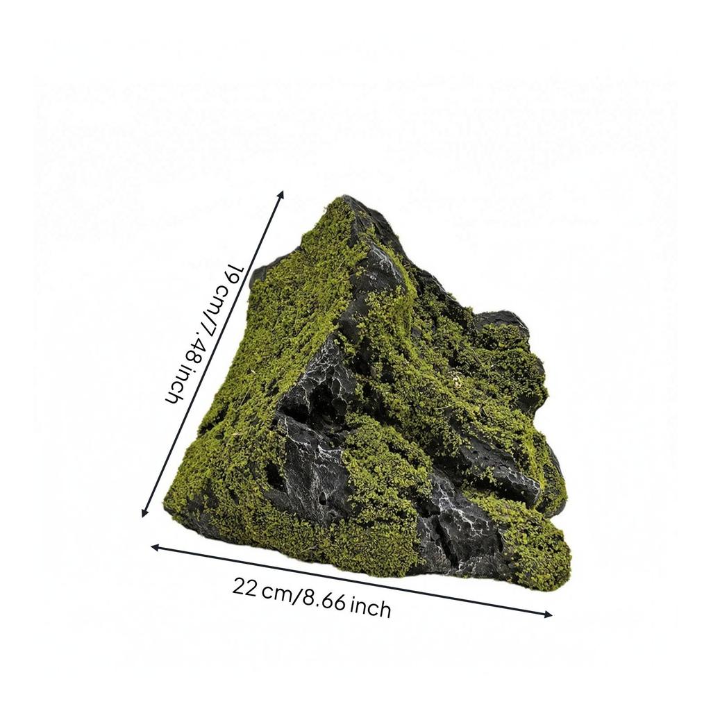 Lightweight Artificial Landscape Stone Rugged Decorative Rock with Lichen