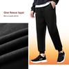 Li-Ning Solid Color Elastic Quick-Dry Casual Straight-Leg Jogger Knit Sports Pants Men Bottoms AKLVC91-1