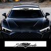 Low Standards Slogan Car Windshield Stickers Personalized Creative Vinyl Decal Auto Windshield Styling Decoration Accessories