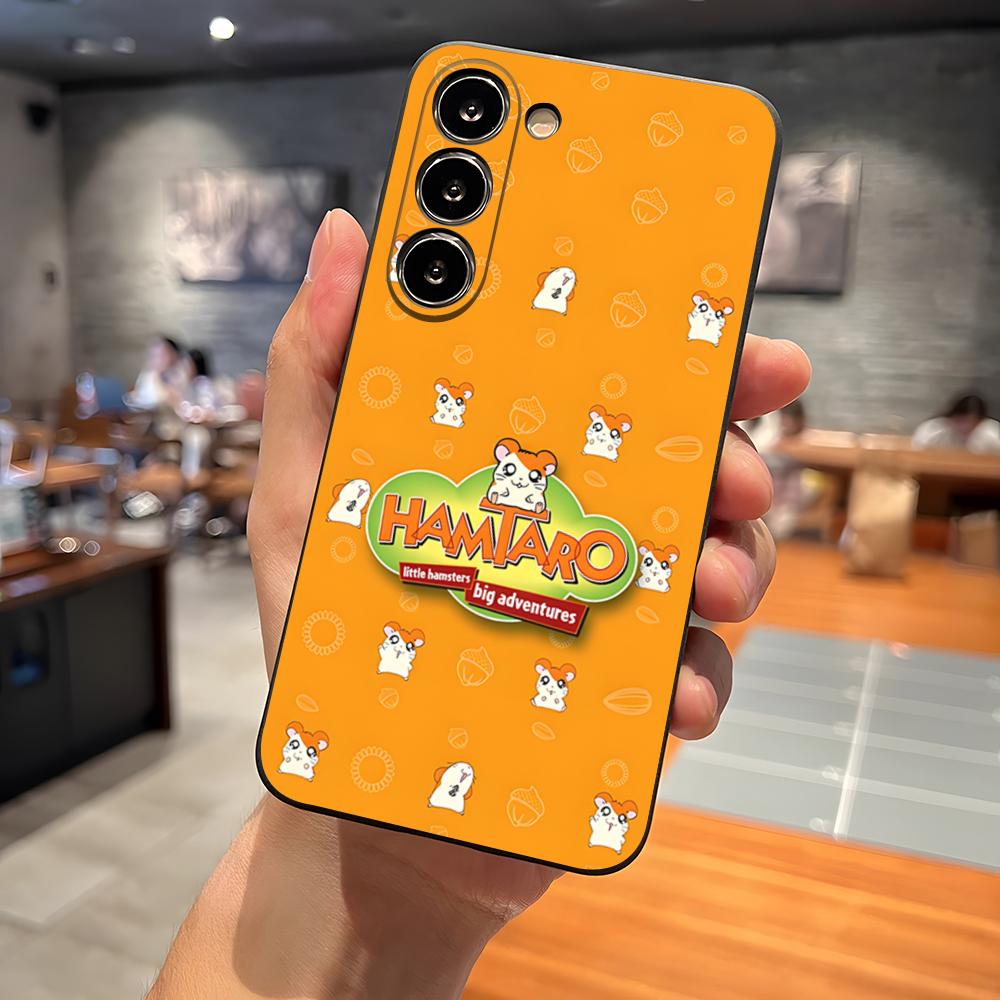 Hamtaro Hamster Phone Case For Samsung S23 Ultra S24 S22 S20 Fe S21 Plus Galaxy A54 A34 A24 A53 A13 A16 Back Cover