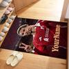 Liverpool Personalized Name Floor Rug Office Rug Perfect for Bedrooms Balcony Outdoor Game Room Antislip Carpet Anime Office Decor Wedding Party Gift