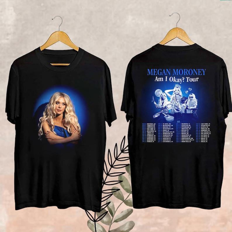 Megan Moroney Tour Merch Megan Moroney Shirt 2026 Megan Moroney Am I Okay Tour XXL